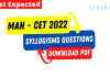 Syllogisms Questions for MAH-CET 2022