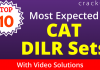 CAT DILR Questions