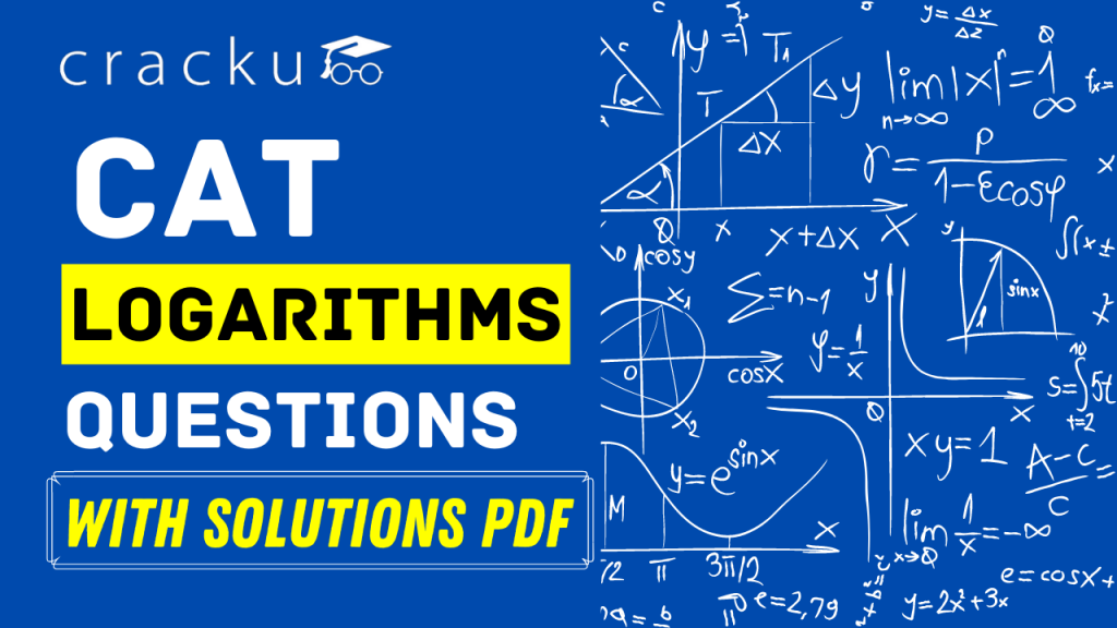 CAT Logarithms Questions Download PDF [Most Expected With Solutions]