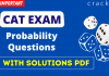 CAT Probability Questions PDF