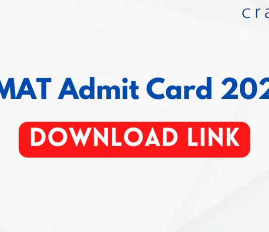 CMAT Admit Card 2022 Download Link
