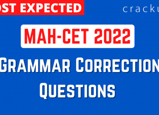 Grammar Correction Questions