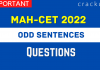 ODD SENTENCES QUESTIONS