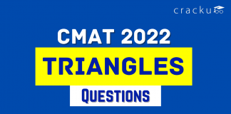 Triangles Questions for CMAT 2022