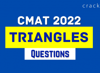 Triangles Questions for CMAT 2022