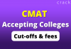 cmat accepting colleges