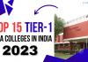 Top-15 Tier-1 MBA Colleges In India 2023