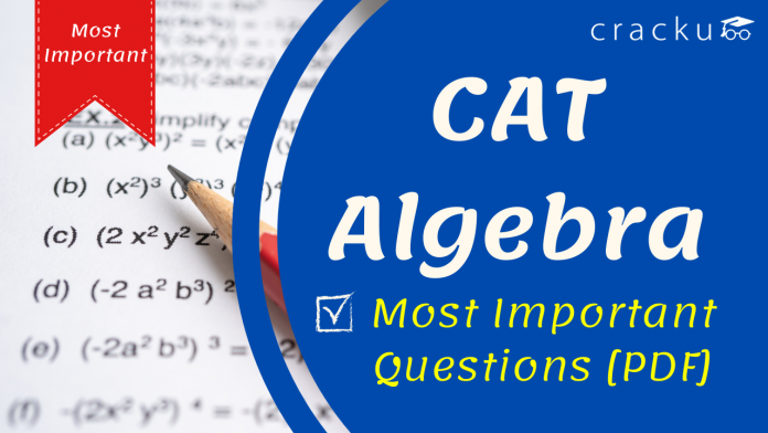 CAT Algebra Questions PDF