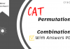 CAT Permutations & Combinations