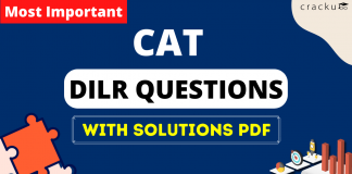 DILR Questions for CAT PDF