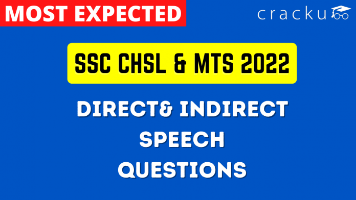 Direct & Indirect Speech Questions