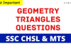 Geometry Triangles Questions