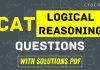 CAT Logical Reasoning Questions
