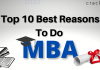 Reasons to do MBA