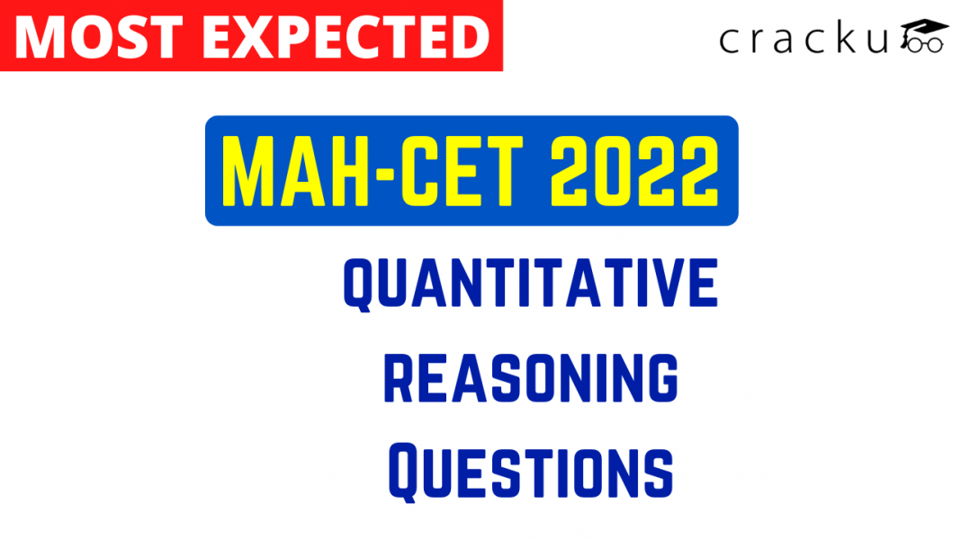 Quantitative Reasoning Questions for MAHCET PDF Cracku