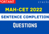 Sentence Completion Questions