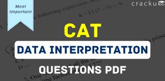CAT Data interpretation Questions PDF