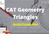 CAT Geometry Triangles