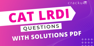 CAT LRDI Questions With Solutions PDF