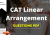 CAT Linear Arrangement PDF