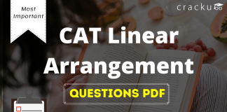 CAT Linear Arrangement PDF