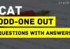 CAT odd-one out Questions PDF