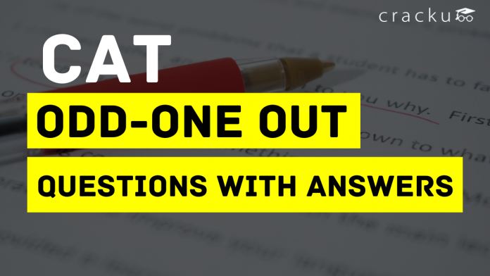 CAT odd-one out Questions PDF