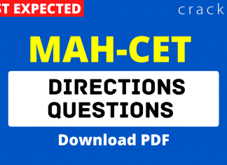 Directions Questions PDF