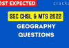 Geography Questions