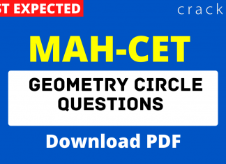 Geometry Circle Questions PDF