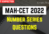 MAH CET Number Series Questions PDF