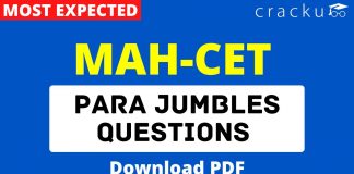 Para Jumbles Questions