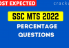 Percentage Questions PDF