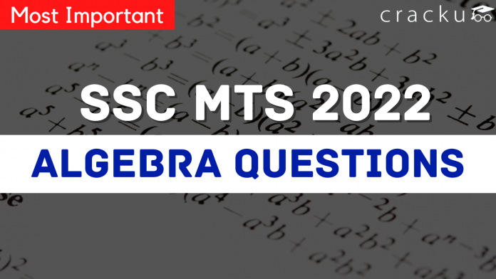 SSC MTS ALGEBRA Questions PDF