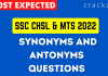 _Synonyms and Antonyms Questions