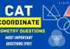 CAT Coordinate Geometry PDF