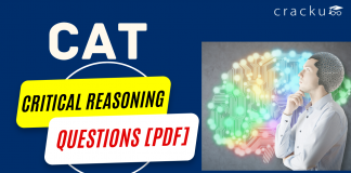CAT Critical Reasoning Questions PDF