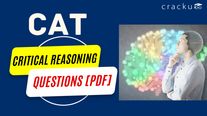 CAT Critical Reasoning Questions PDF