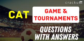 CAT Game & Tournaments Questions PDF