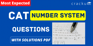 CAT Number System Questions PDF