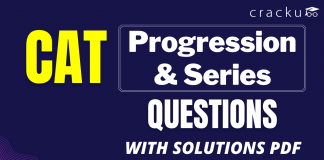 CAT Progression & Series Questions PDF