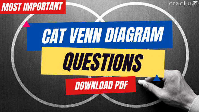 CAT Venn Diagram Questions and answers PDF