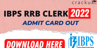 IBPS RRB CLERK Admit Card