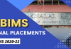 JBIMS Mumbai MMS/MBA Placements 2022