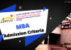 DMS IIT Delhi Admission Criteria for MBA 2022