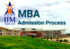 IIM Trichy MBA Admission Process 2022
