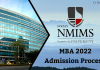 NMIMS Admission Process for MBA 2022