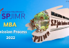 SPJIMR MBA (PGDM) admission process 2022