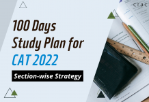 100 Days Study Plan for CAT 2022
