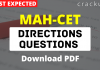 _ Directions Questions